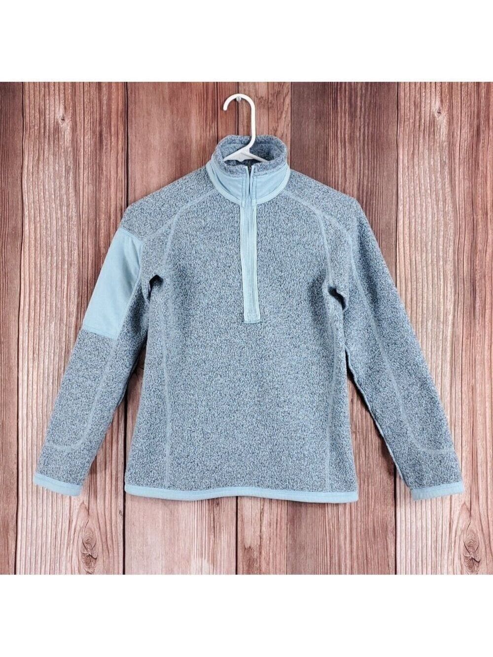 *READ* Patagonia Womens Size XXS Better Sweater 1/4 Zip Pullover Blue 25617 - Picture 7 of 15